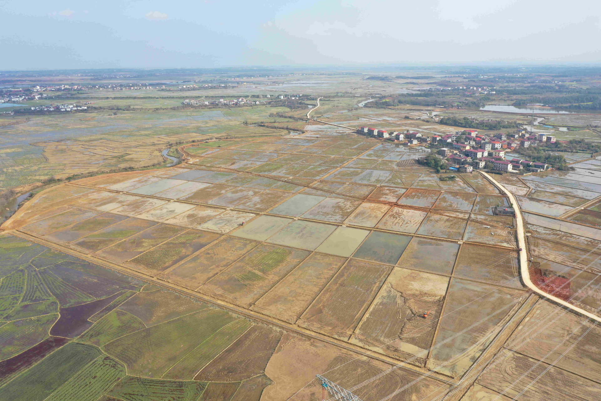 新建区2021年高标农田项目（松湖竹洲村）